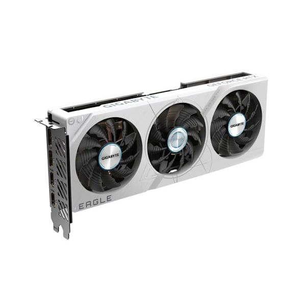 Grafikkort - Gigabyte - EAGLE GeForce RTX 4060 Ti OC ICE - 8 GB GDDR6 - 7680 x 4320 - DirectX 12 Ultimate