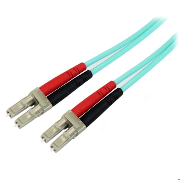 Fiberoptisk kabel - STARTECH - A50FBLCLC10 - 10 m - LC till LC - Multimode 50/125 OM3 Blå
