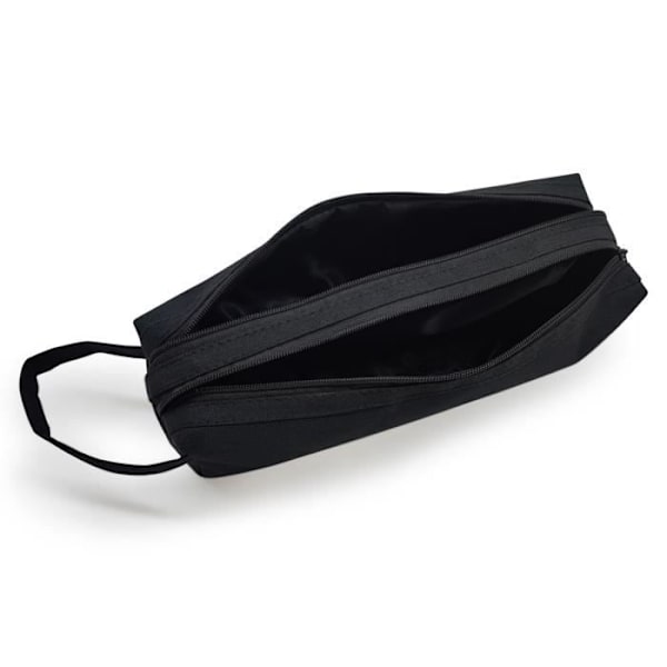 Skolväska - WAYTEX - 931170 - Stort utrymme - 2 fack - Svart Svart