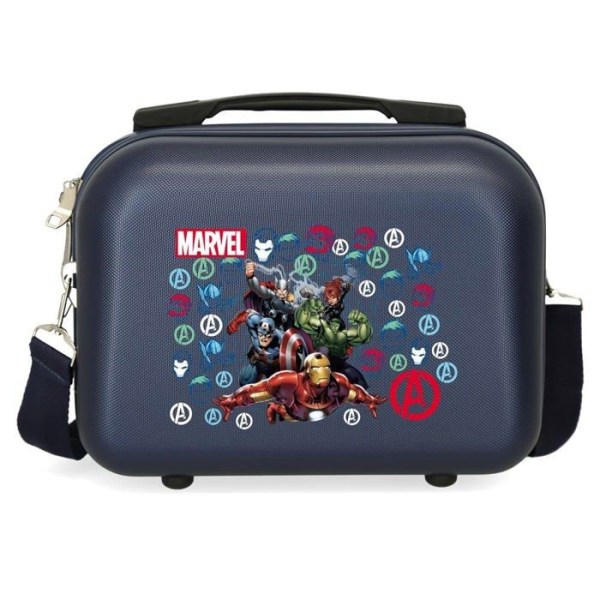 Marvel - 4433921 - Avengers Team anpassningsbar toalettväska med axelrem Blå 29 x 21 x 15 cm Stel ABS 9,14 L