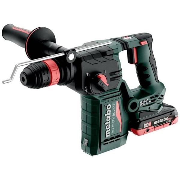 Sladdlös borrhammare - METABO - KH 18 LTX BL 24 Q - 18V 4,0 Ah - SDS Plus - 3 joule