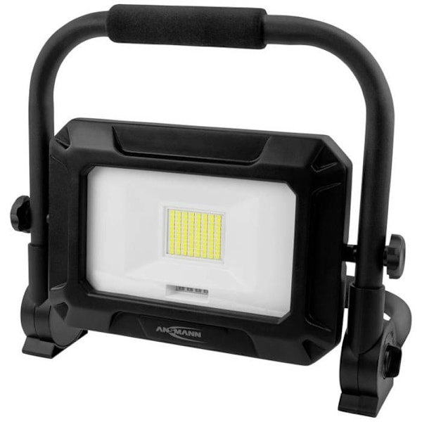 Ansmann FL50W-R Sladdlös Construction Spotlight 50 W 4500 lm Dagsljus Vit 1600-0630 Svart
