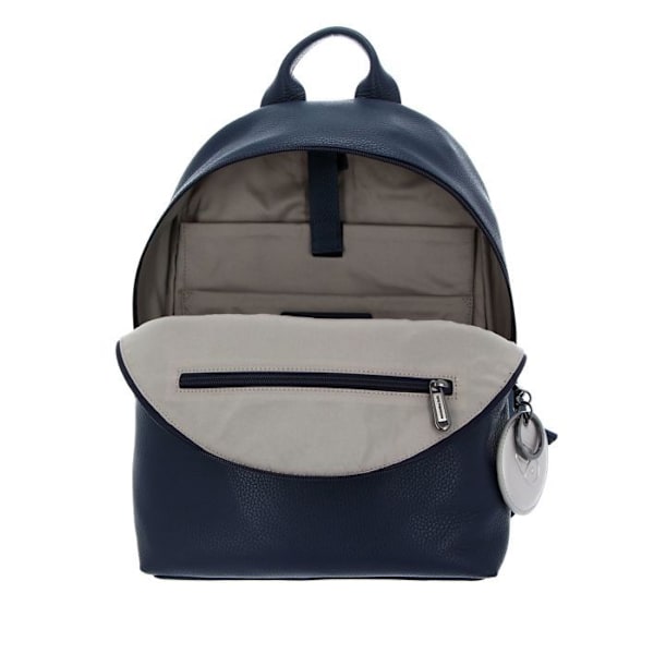 Ryggsäck - MANDARINA DUCK - Mellow Läder - 100% Läder - Blå - 31x23x12 cm blå