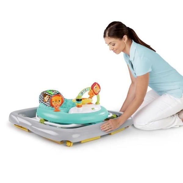 Zig Zag Zebra Walker - Ljud och ljus - LJUS STARTAR