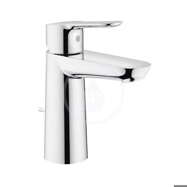 Tvättställsblandare - Grohe - MixerM2 - Vattensparande - Rostfritt stål - Grå Grå