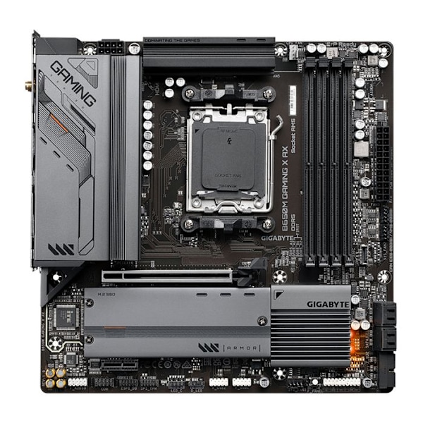 Moderkort - GIGABYTE TECHNOLOGY - B650M GAMING X AX - ATX - Sockel AM4 - DDR5 SDRAM