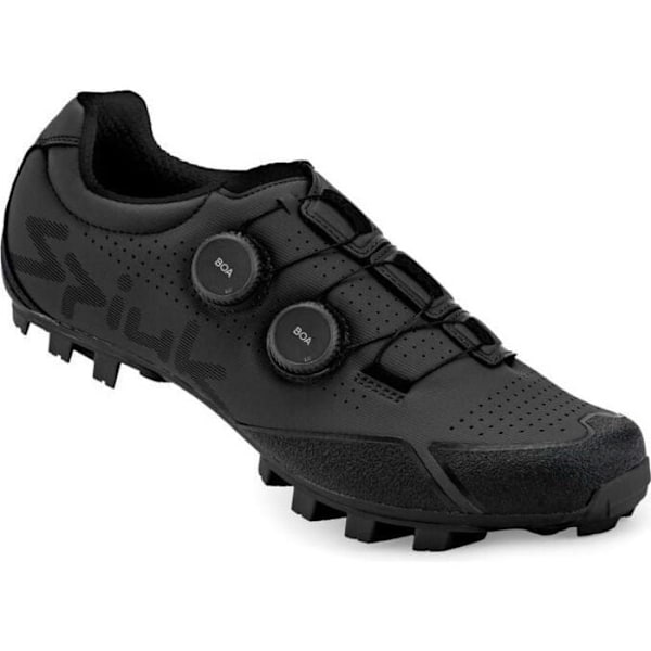 Cykelskor - Spiuk - Loma Carbon - Bekväma - BOA justeringssystem - Kolfiber sula svart 45