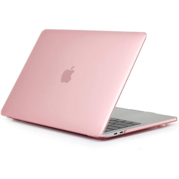 TECOOL MacBook Pro 13 tum 2020 2019 2018 2017 2016 Fodral (Modell: A2289-A2251-A2159-A1706-A1708-A1989) - Rosa kristall