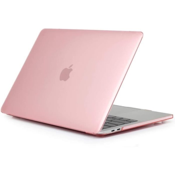 TECOOL MacBook Pro 13 tum 2020 2019 2018 2017 2016 Fodral (Modell: A2289-A2251-A2159-A1706-A1708-A1989) - Rosa kristall Rosa Kristall