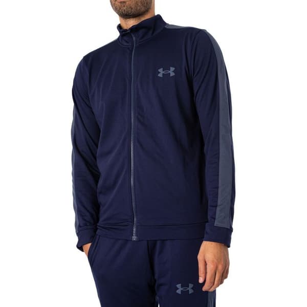 Träningsset - Under Armour - Stickad - Blå - Herr - Andningsbar Blå S