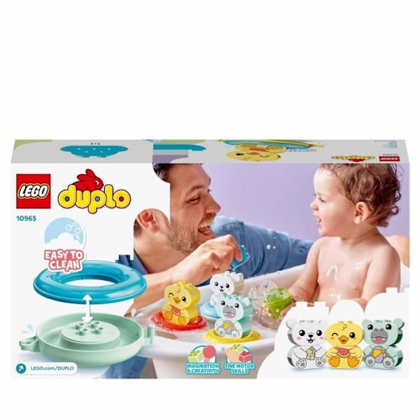 LEGO® 10965 DUPLO Badleksak - Flytande djurtåg - Flerfärgad - 14 delar
