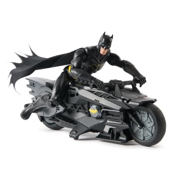 Pack Batcycle RC + Batman - Figur 30 cm - Batman