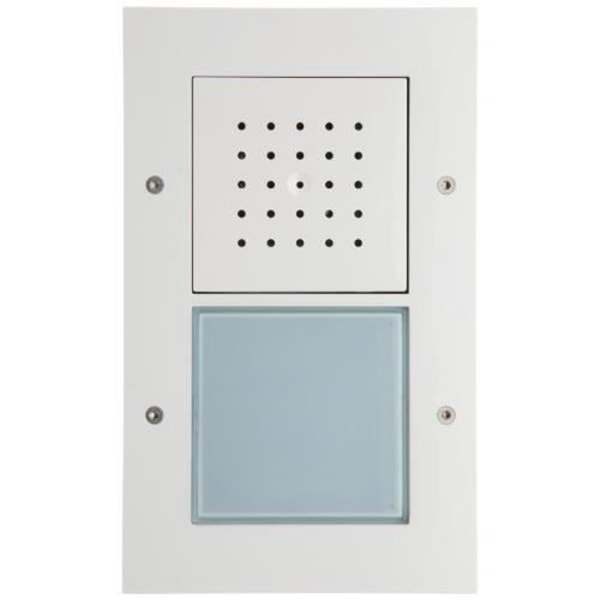GIRA 126666 Videointercom 1 knapp synlig montering Vit