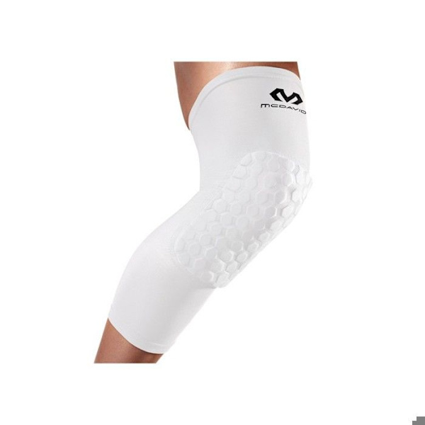 Knäskydd - McDavid - HEX Force - Bekväma - Maximalt skydd - Multisport Vit M