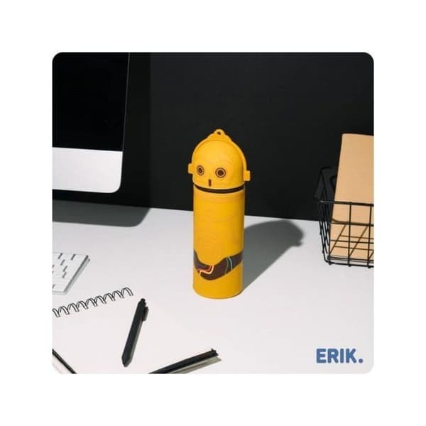 Pennfodral Erik Star Wars C-3PO 3D orange