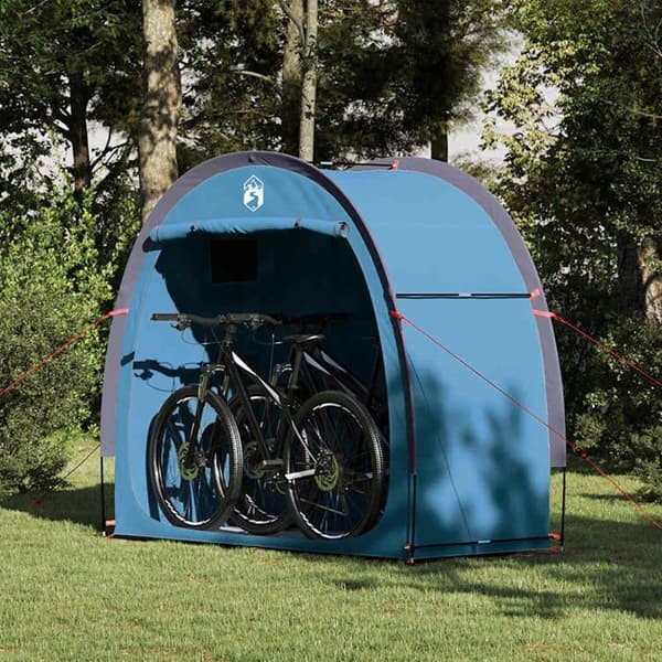Vattentät cykeltält - vidaXL - Blå - 210x90x174 cm - Hållbar polyester - PU-beläggning Blå