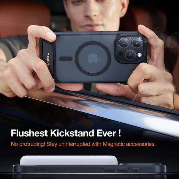 Coque Torras Pstand för iPhone 17 - Klar Klar