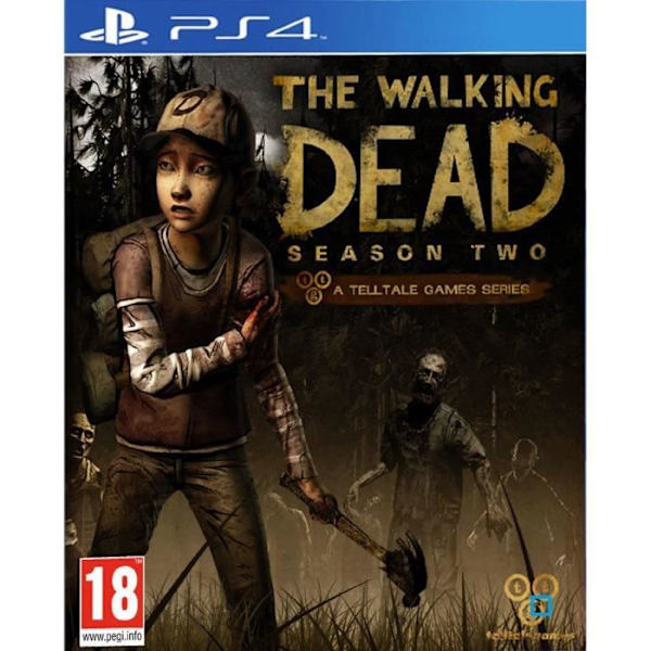 The Walking Dead säsong 2 PS4-spel Vit