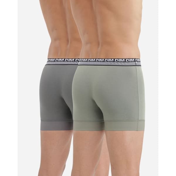 2-pack Boxers i 3D Flex Stay and Fit för män Grön tre