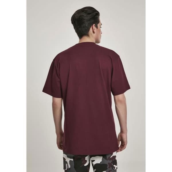 T-shirt Urban Classic basic lång Mörkröd S