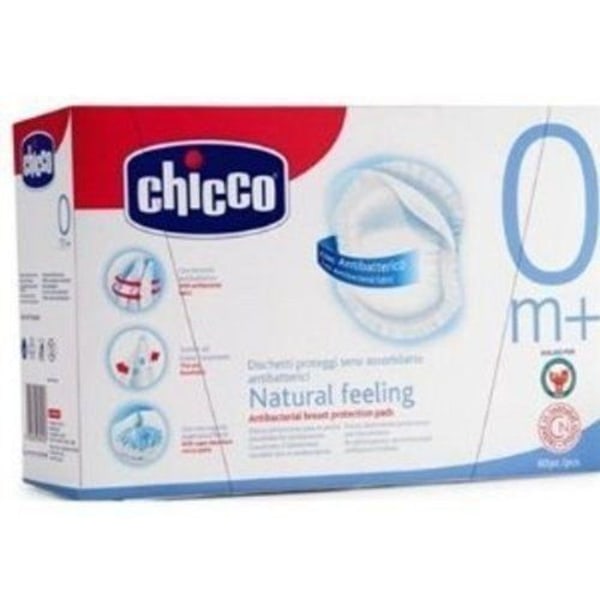 Chicco antibakteriella bröstskydd 30 st Vit