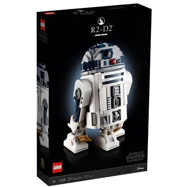 LEGO® Star Wars™ 75308 R2-D2™ byggset - Vit - från 8 år och uppåt Vit