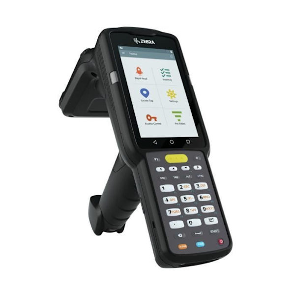 Zebra MC3330xR handhållen mobil dator 10,2 cm (4") 800 x 480 pixlar Pekskärm 680 g Svart