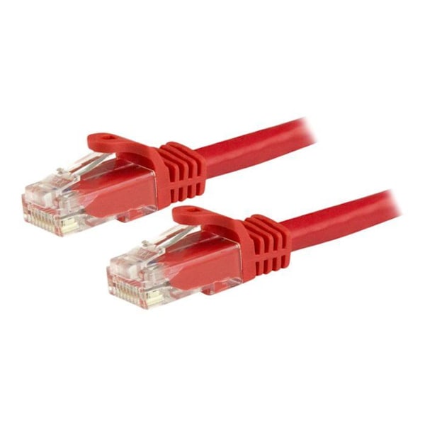 Cat6 Gigabit UTP nätverkskabel - STARTECH - 10m - Hookless - Anti-snag RJ45 - Svart
