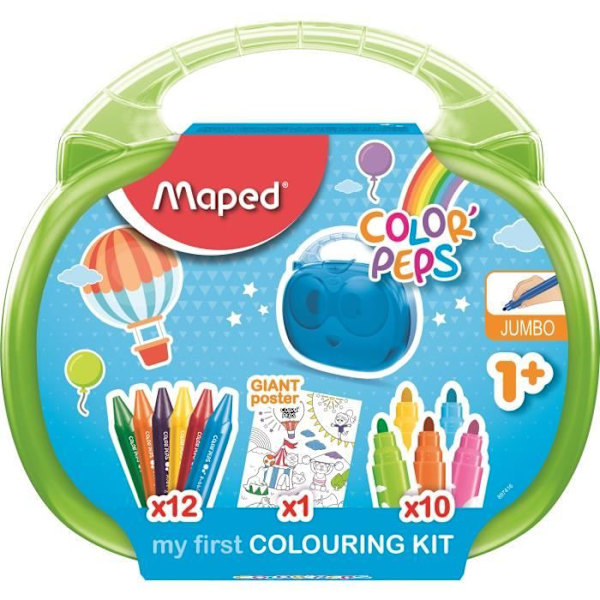 MAPED Early Age färgsats Flerfärgad