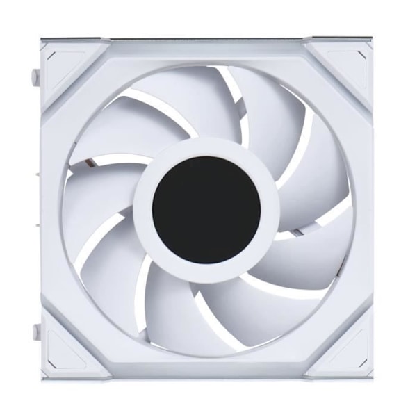 Ventilator LIANLI Uni Fan SL 120 LCD ARGB Trådlös - Vit