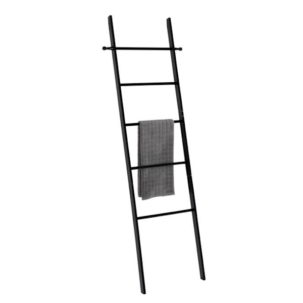 Wenko - Klädhängare design bambu Suri - B. 43 x H. 170 cm - Svart Svart