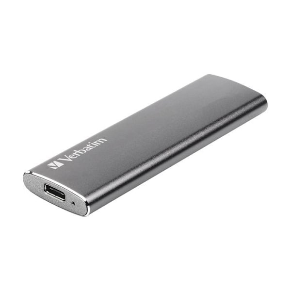 Extern SSD-hårddisk - Verbatim - Vx500 - 2 To - USB-C - USB 3.2 Gen 2 - Grå