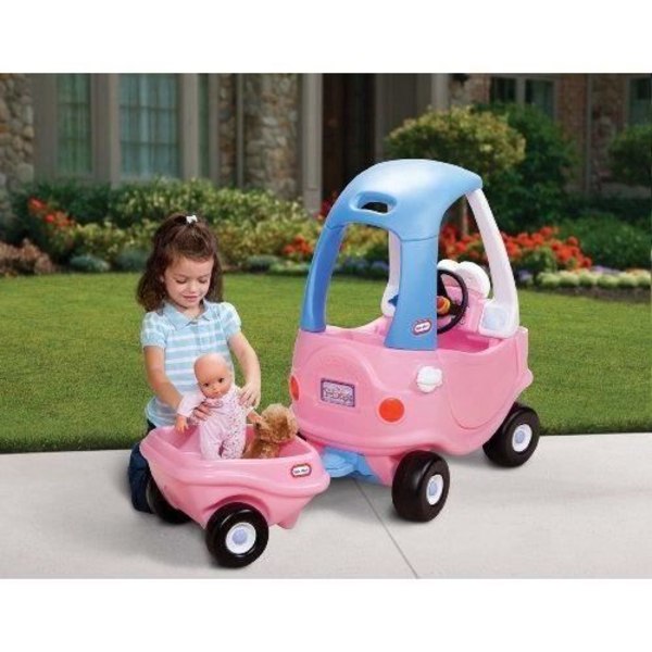 Little Tikes - Ride-on - Mysig Coupe Trailer - Rosa - 0706041