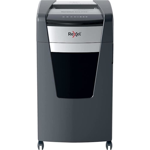 Dokumentförstörare - REXEL - Momentum Extra XP516+ - Mikrosnitt P5 - 16 Ark - Korg 85L