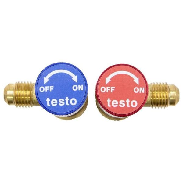 testo Fyll- och Tömventil Set