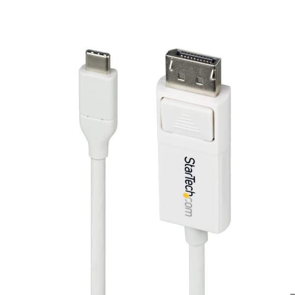 Videokabel - STARTECH - USB-C till DisplayPort - 4K 60Hz - 2m - Vit