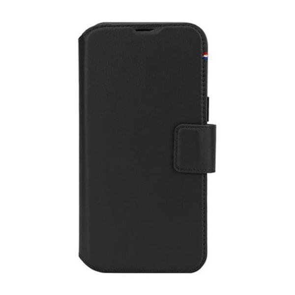 Etui för iPhone 16 Pro Max - Decoded - MagSafe-fodral - Läder av fullkorn - Korts compartments - Semi-stiv Svart