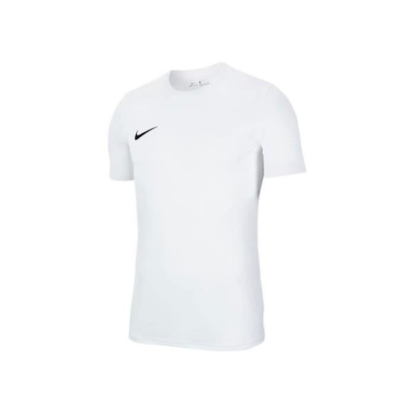 T-shirt för Fotboll - Nike - JR Dry Park VII - Vit - Korta Ärmar - Ventilerande Vit M