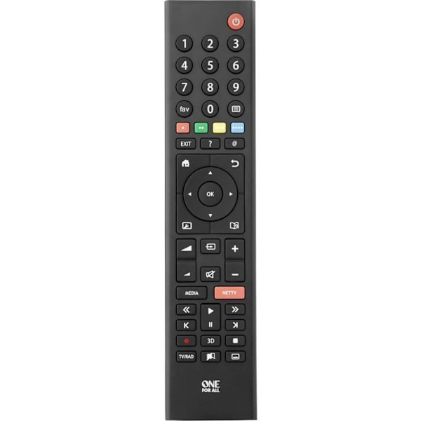 EN FÖR ALLA URC1915 Fjärrkontroll för alla Grundig TV - svart