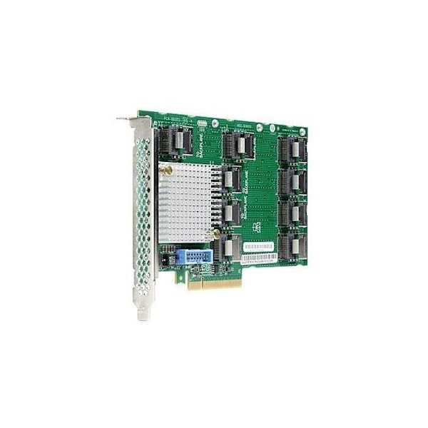 HPE DL38X SAS Controller Expansion Card - 12Gb/s SAS, Serial ATA/600 - PCI Express 3.0 x8 - Plug-in kort - 9 SAS port(ar)