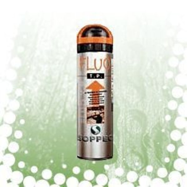 Fluo TP byggplatsspårare 500ml - orange - SOPPEC - 141516O neon orange
