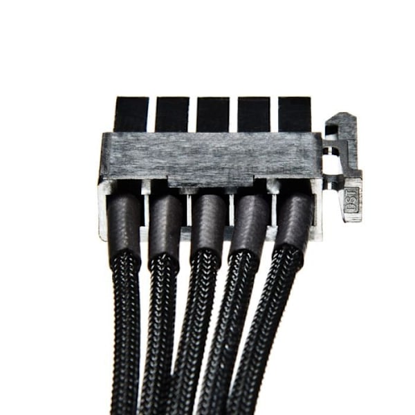 BE TYST MULTI POWER CM-30750 modulär strömkabel - Svart - 3xSATA + 1 HDD/FDD