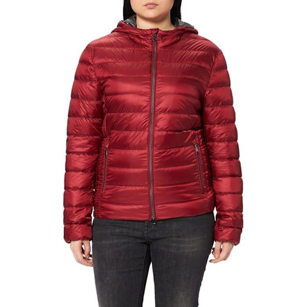 Geox dunjacka - M0425BT2566 - M DERECK HOOD JKT M dunjacka för män Röd Dahlia XL