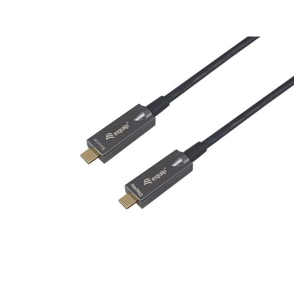 USB-C-kabel - Equip - Usbc32-15m - 15 m - 4K videoöverföring - Ström 3A