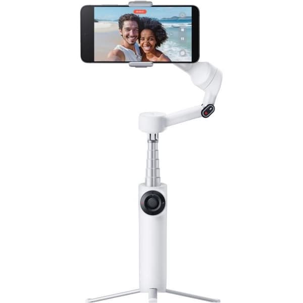 Stabiliser för smartphone - INSTA360 - Flow 2 - 360° panoramisk spårning - Vit - Standardpack