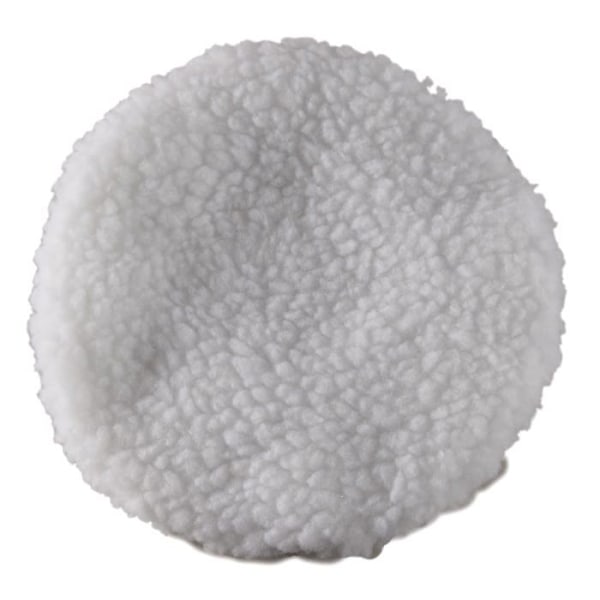 Valex - 1905300 - Set med 2 mössor för polermaskin i syntetisk ull, 125 mm i diameter,