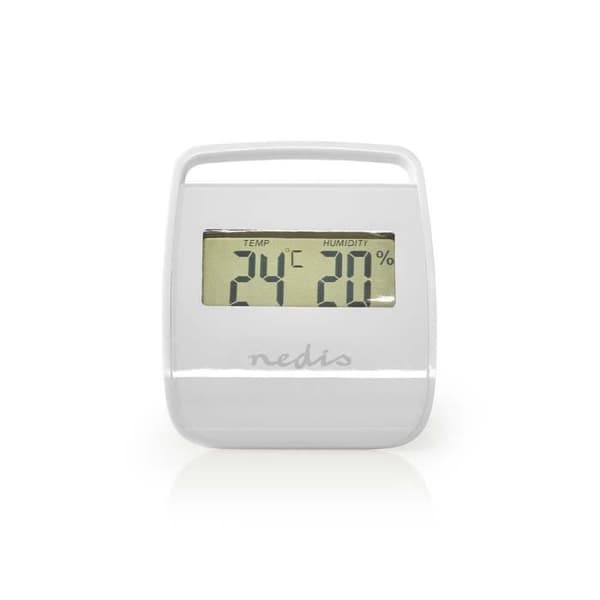 Termometer - NEDIS - WEST100WT - Inomhus - Hygrometer - Vit