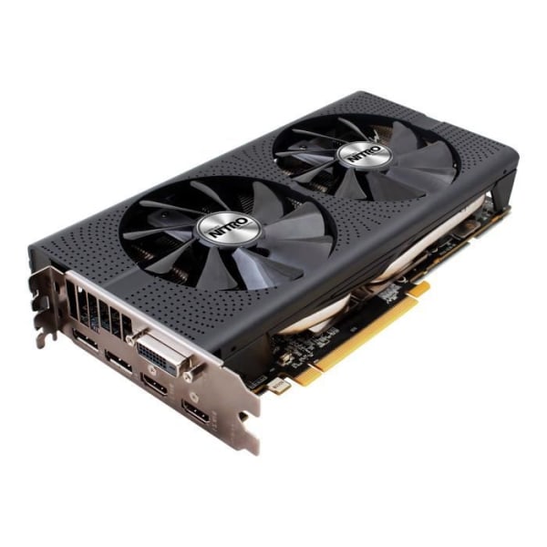 Grafikkort - Sapphire - NITRO+ RX 480 - 4 GB GDDR5 - PCIe 3.0 x16 - DVI, HDMI, DisplayPort