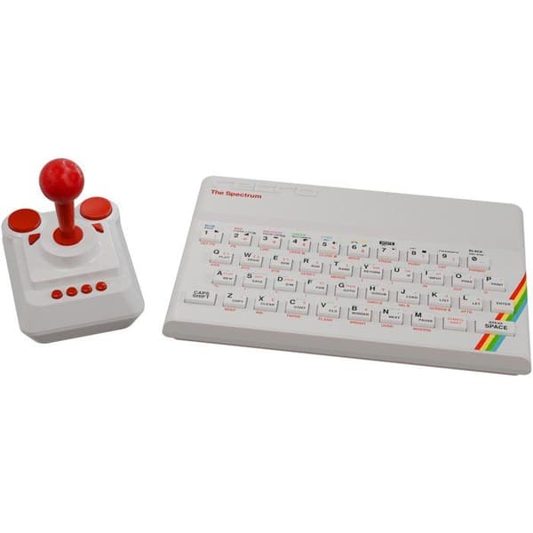 Retro-konsol - THE SPECTRUM - Vit utgåva - Vit