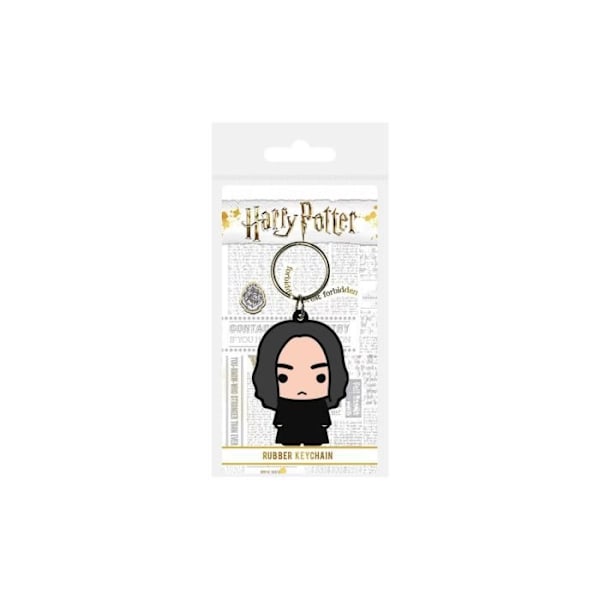 Nyckelring - PYRAMID INTERNATIONAL - Harry Potter - Chibi Snape - Metall - Svart Svart